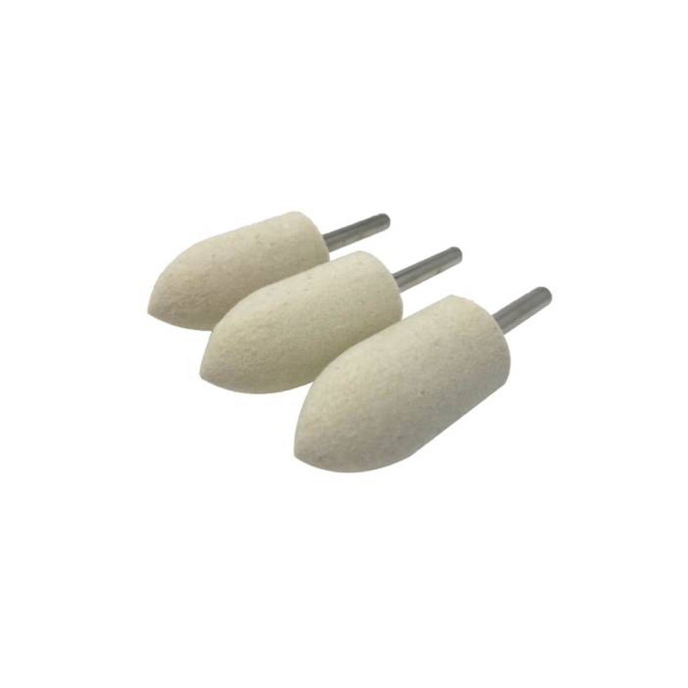 Felt Polishing Tapered Rolls (3 PACK)