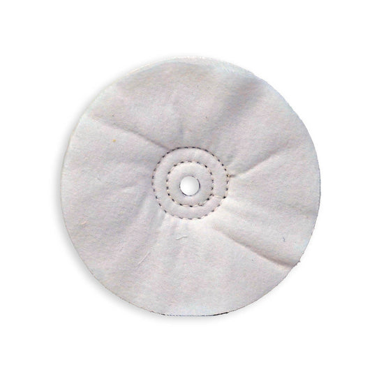 White Domet Flannel Finish Buff